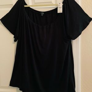 Cold shoulder top